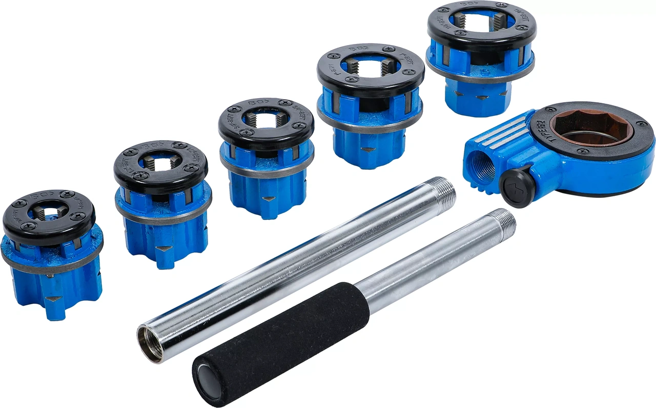 Gängkloppa-sats | 3/8" - 1.1/4" | 7 delar