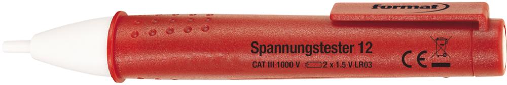 Spänningsprovare induktiv 12-1000V AC