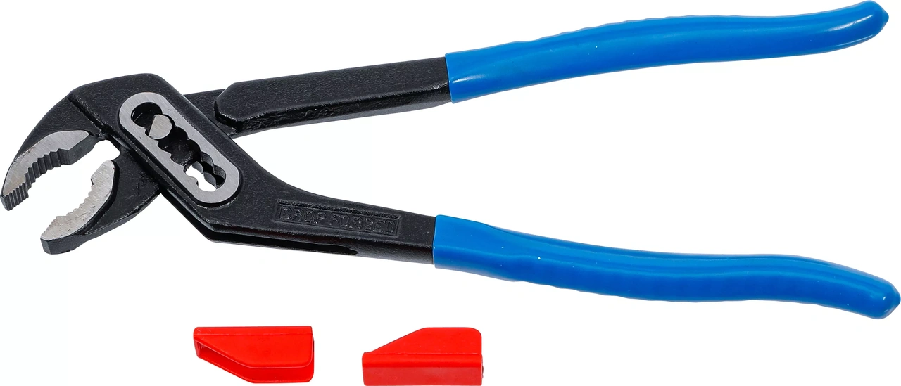 Vattenpumptång | med adapteringsbara skyddsbackar | 240 mm