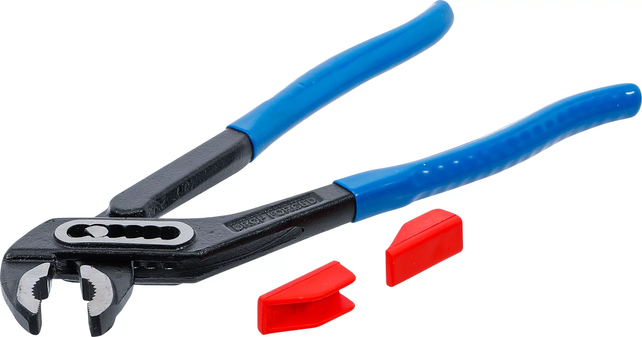 Vattenpumptång | med adapteringsbara skyddsbackar | 240 mm