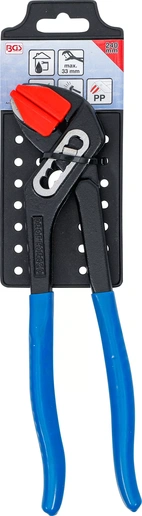 Vattenpumptång | med adapteringsbara skyddsbackar | 240 mm