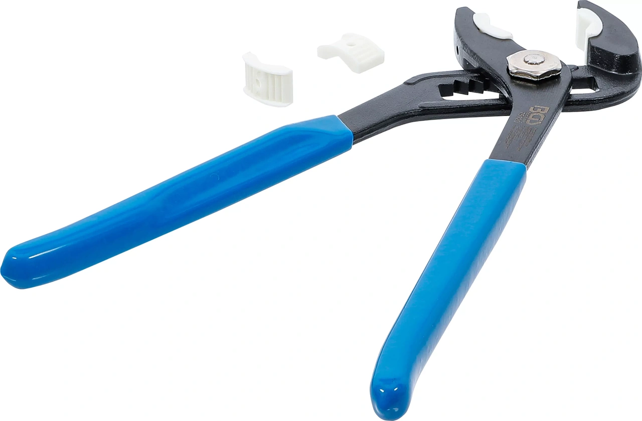 Armatur-specialtång / kontakttång | med skyddsbackar av plast | 250 mm