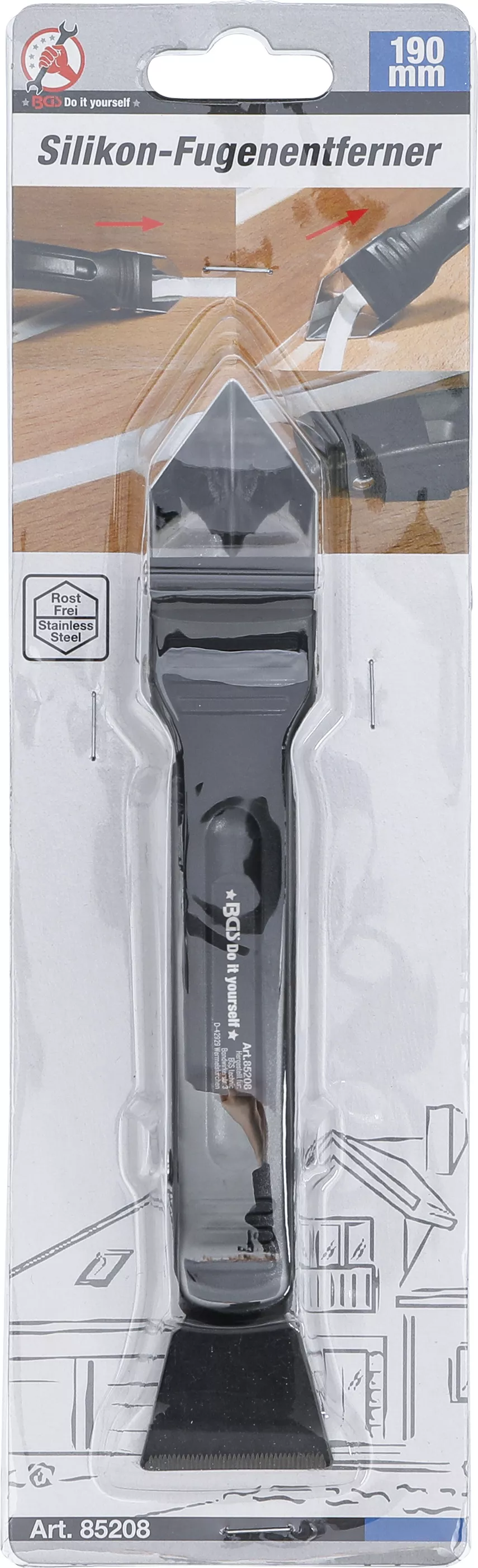 Silikon-Fogborttagare | rostfri