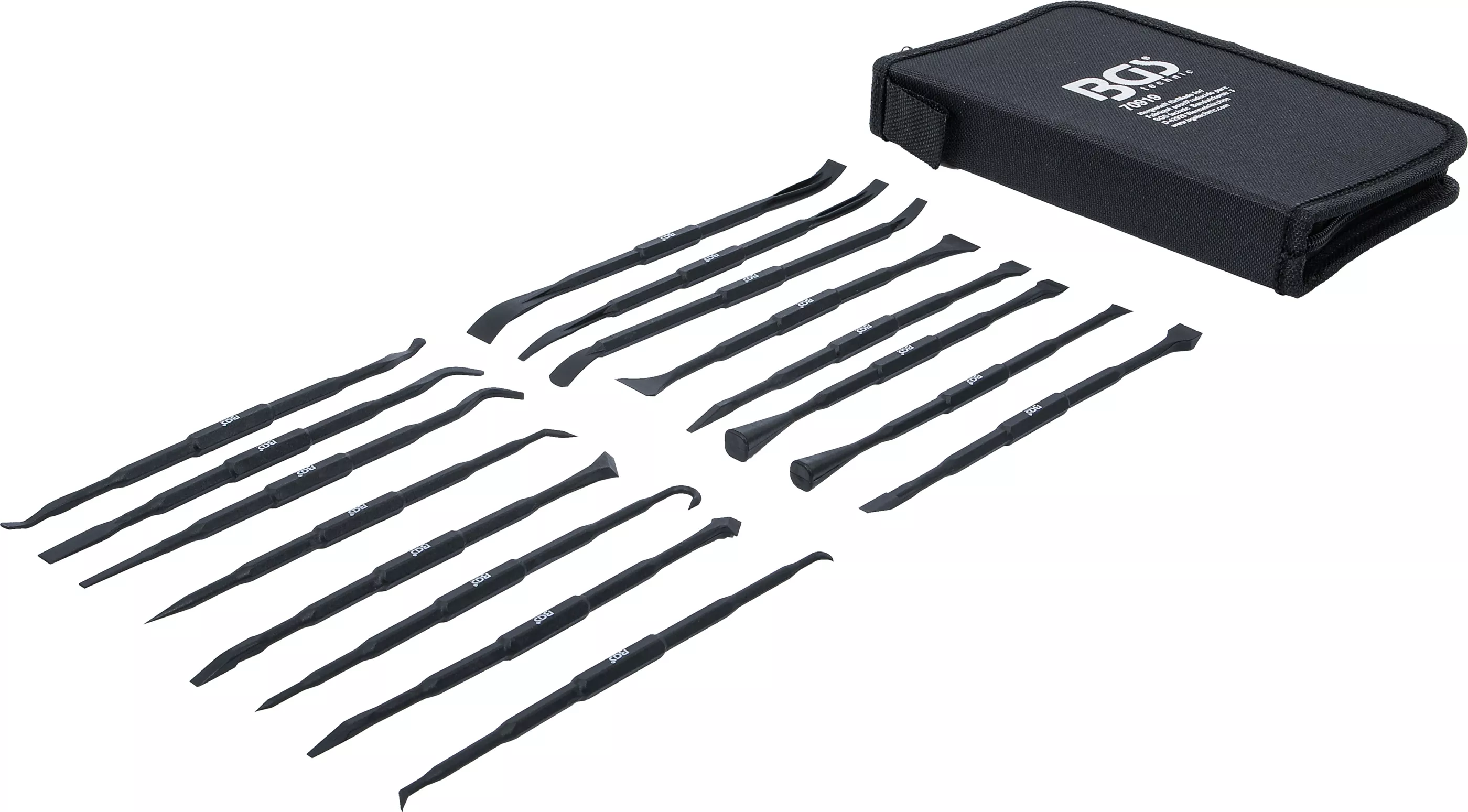 Plast-skrapa och O-ring / tätningsring monterings- / demonteringsverktyg-sats | 16 delar