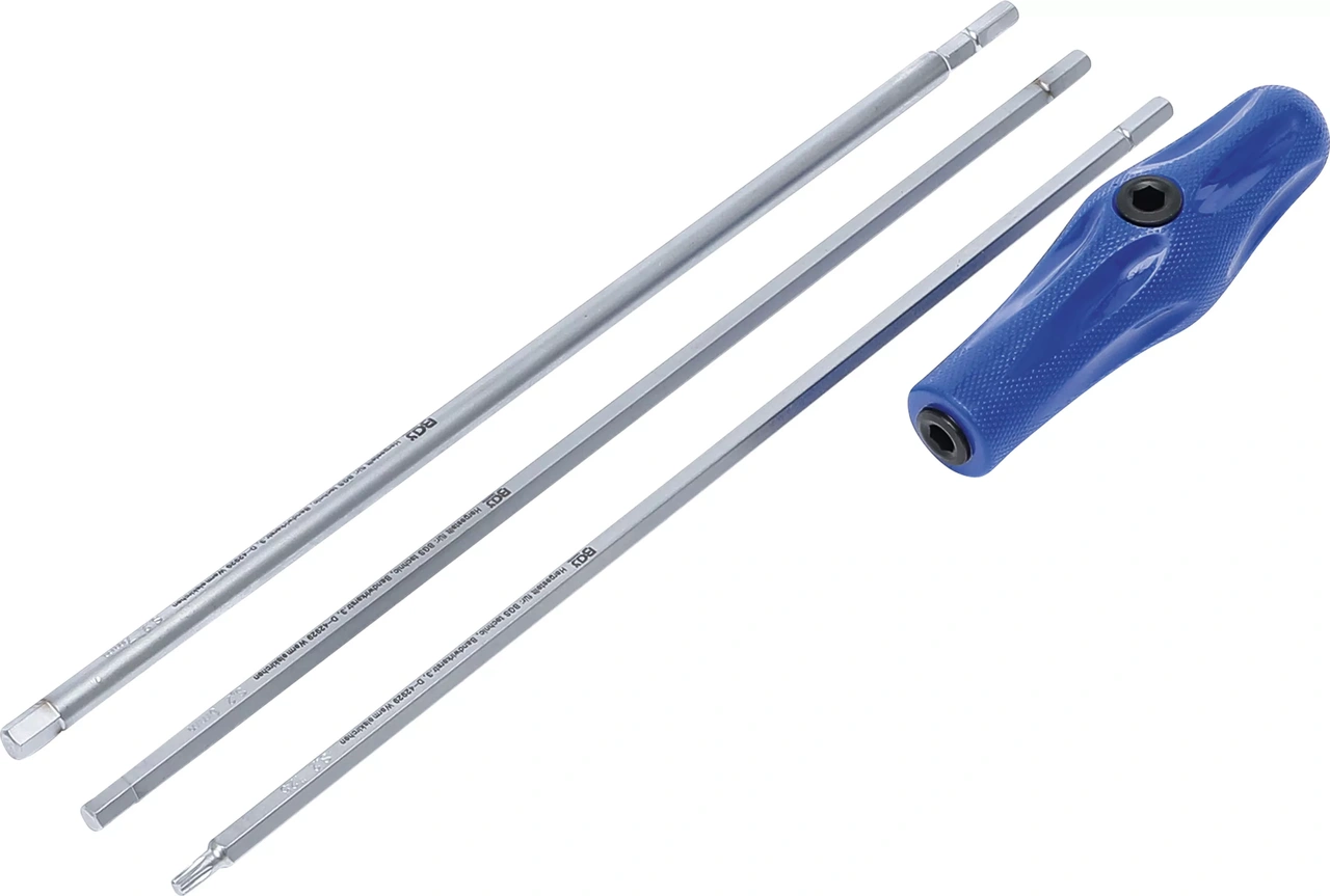 Special-Skruvmejsel-sats | T-Profil (för Torx) / Inre sexkant | 4 delar