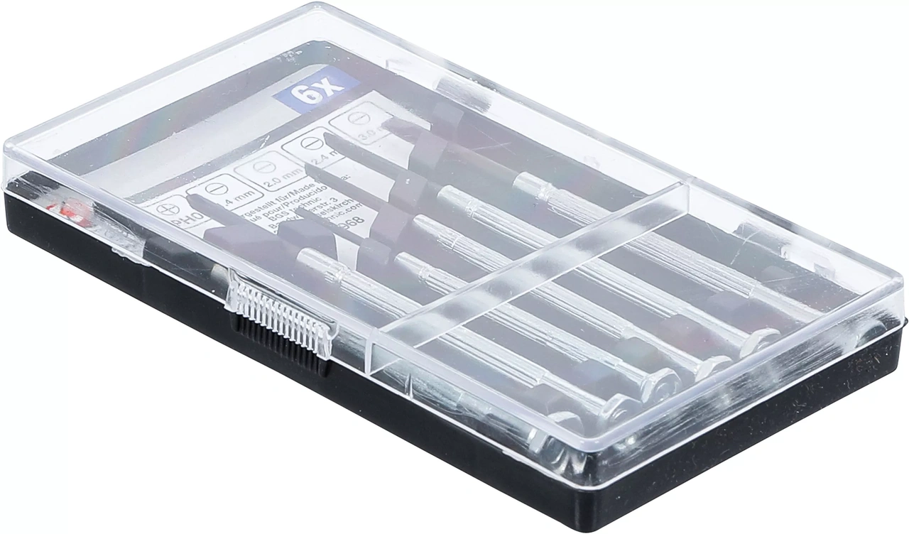 Finmekaniker-skruvmejselsats | 6 delar