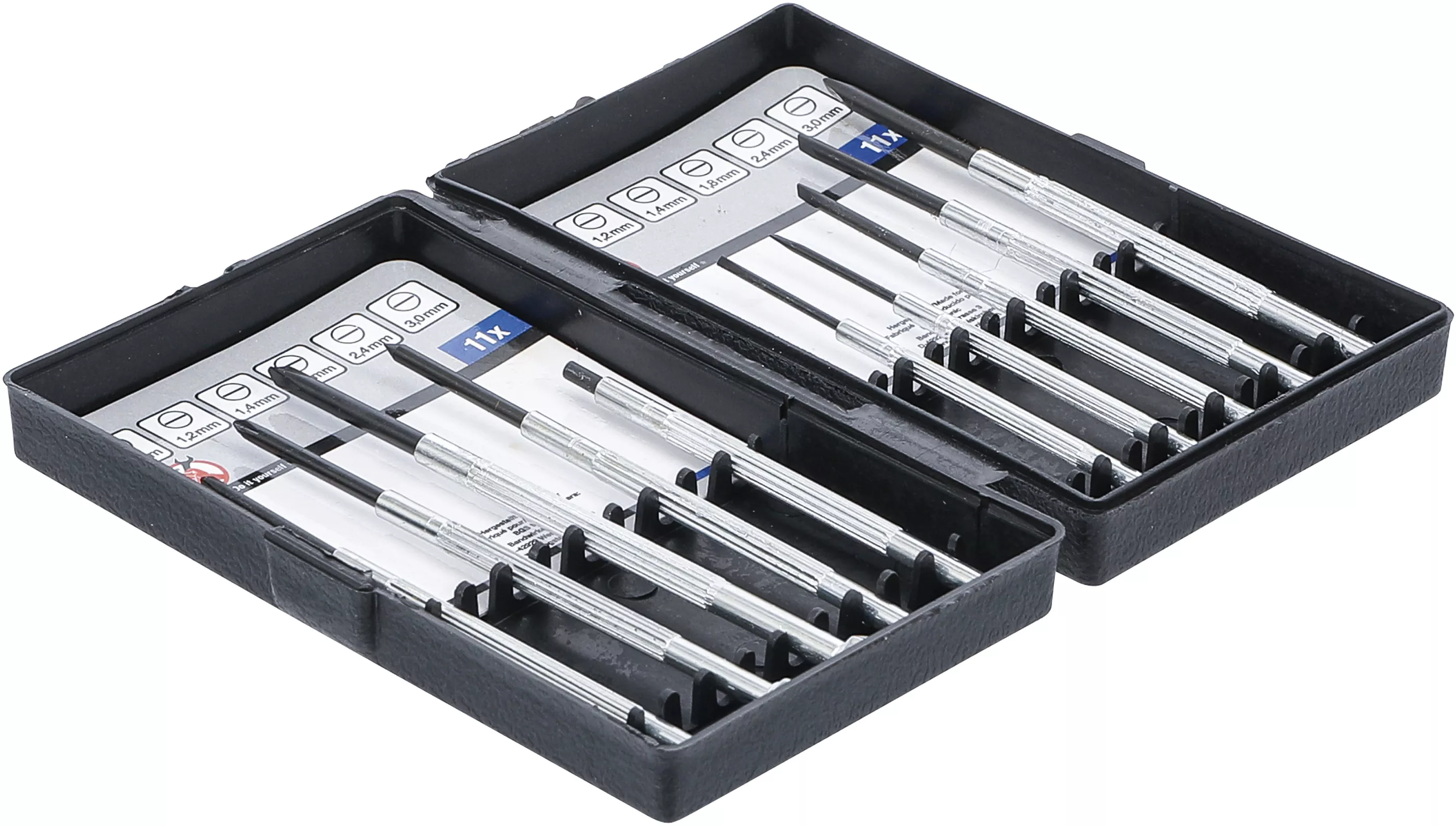 Finmekaniker-skruvmejselsats | 11 delar