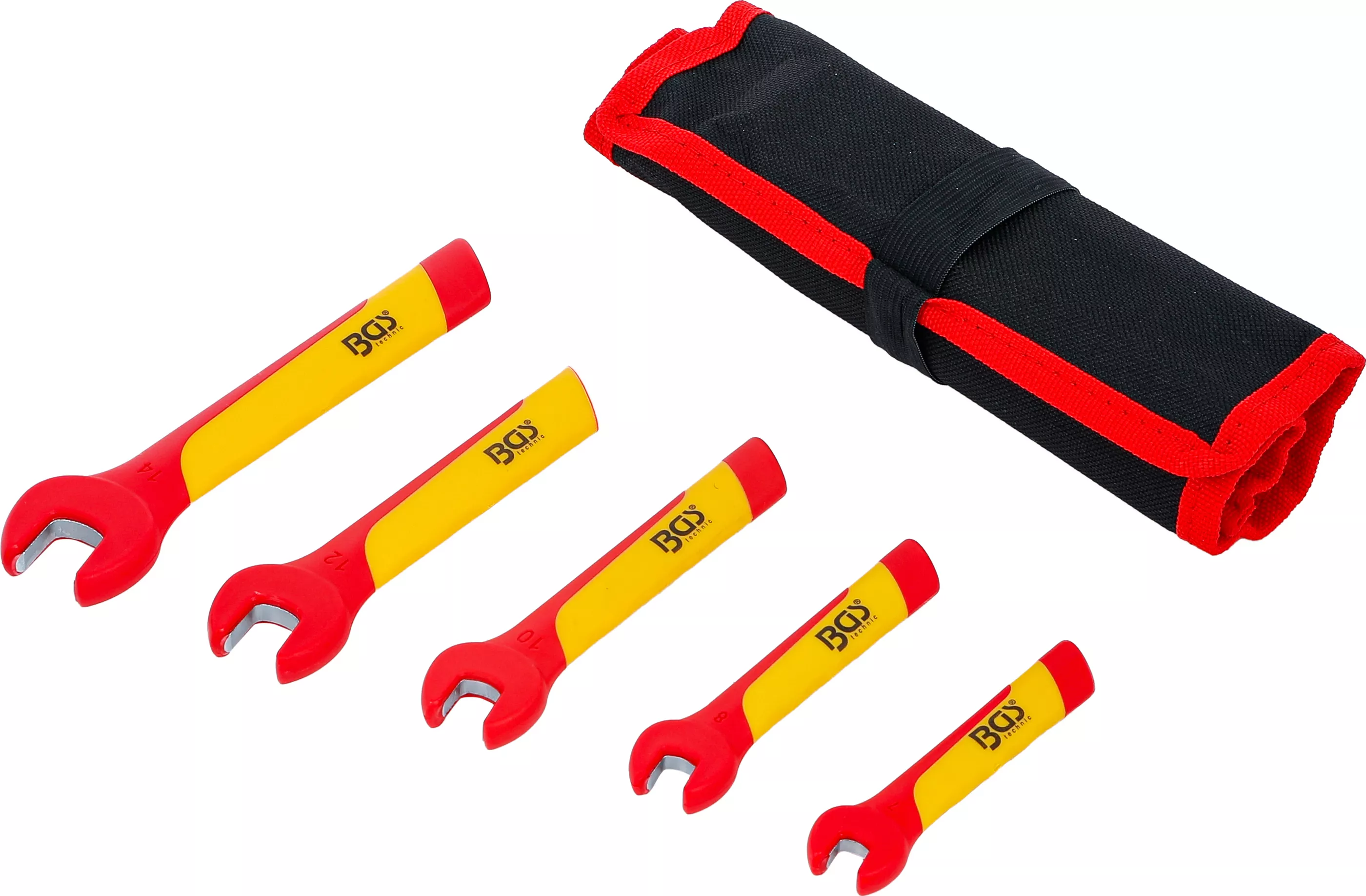 VDE-fastnyckelsats | 7 - 14 mm | 5 delar