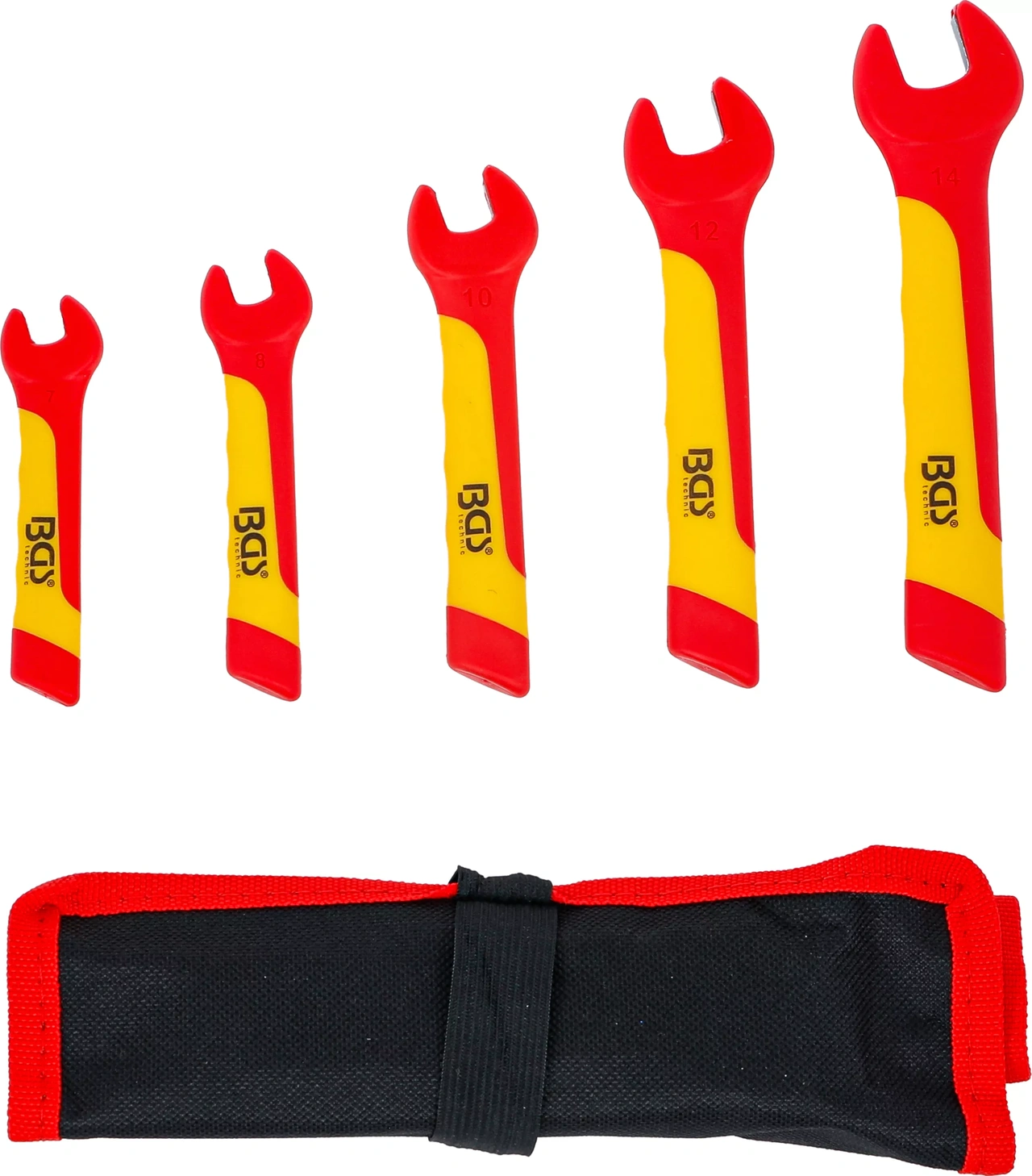 VDE-fastnyckelsats | 7 - 14 mm | 5 delar