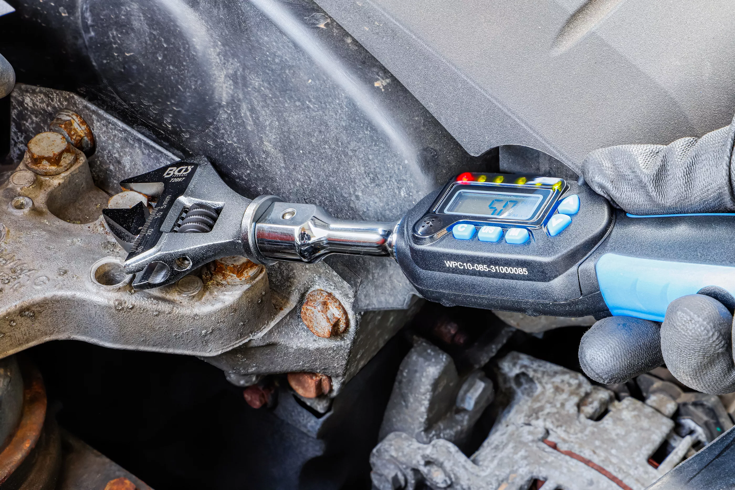 Digital moment-skiftnyckel | 4,2 - 85 Nm