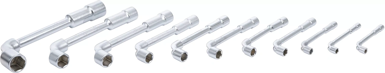 Vinklad-Hylsnyckel-sats | 6 - 22 mm | 11 delar