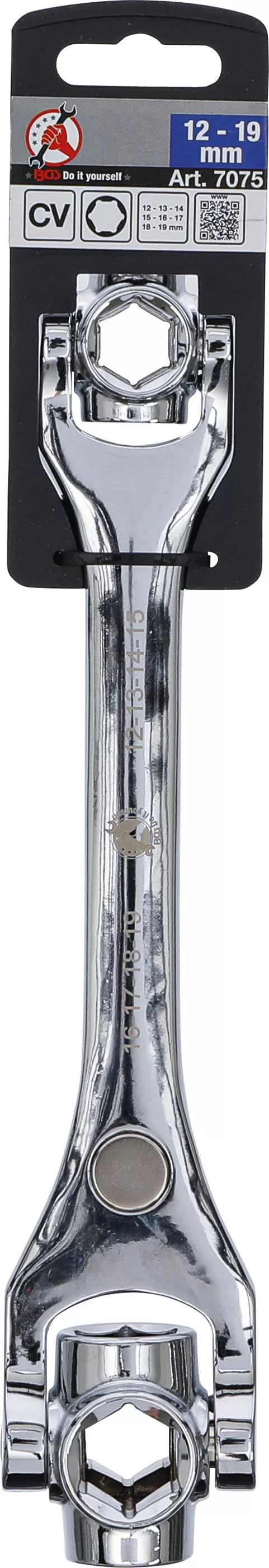 Specialnyckel | 8-in-1 | Sexkant 12 - 19 mm