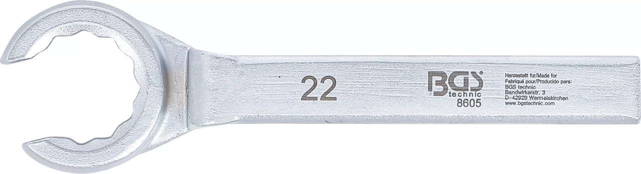 Special-ringnyckel för Lambasond, öppen | 22 mm