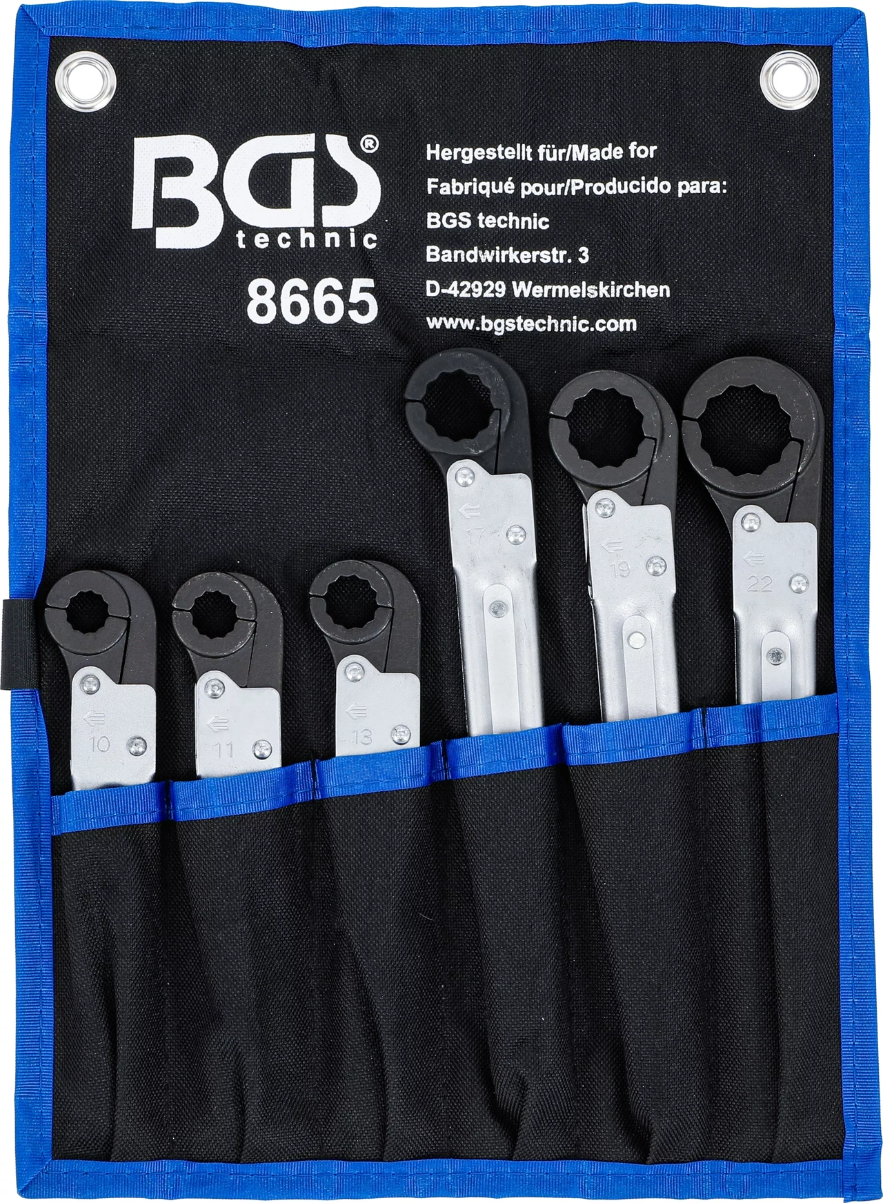 Lednings-Spärrnyckel-sats | 6 delar