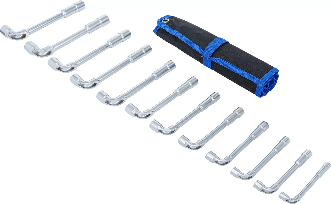 Vinklad-Hylsnyckel-sats | 8 - 19 mm | 12 delar