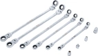 Dubbel-spärr-lednyckel-sats | 8 - 19 mm | 10 delar