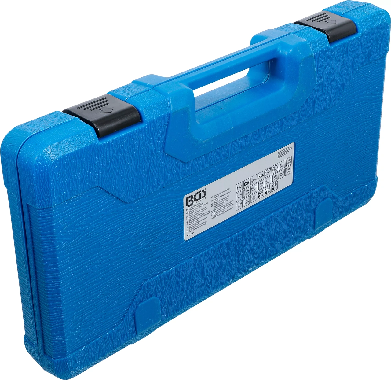 Dubbel-spärr-lednyckel-sats | 8 - 19 mm | 10 delar