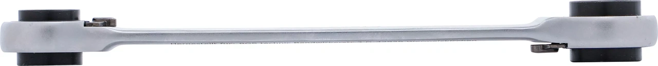 Spärr-ringnyckel-sats | med omkastare | "4-in-1" | 3 delar