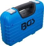 Dubbelledad U-nyckelsats med spärring | vinkelbar | 8 - 19 mm | 12 delar