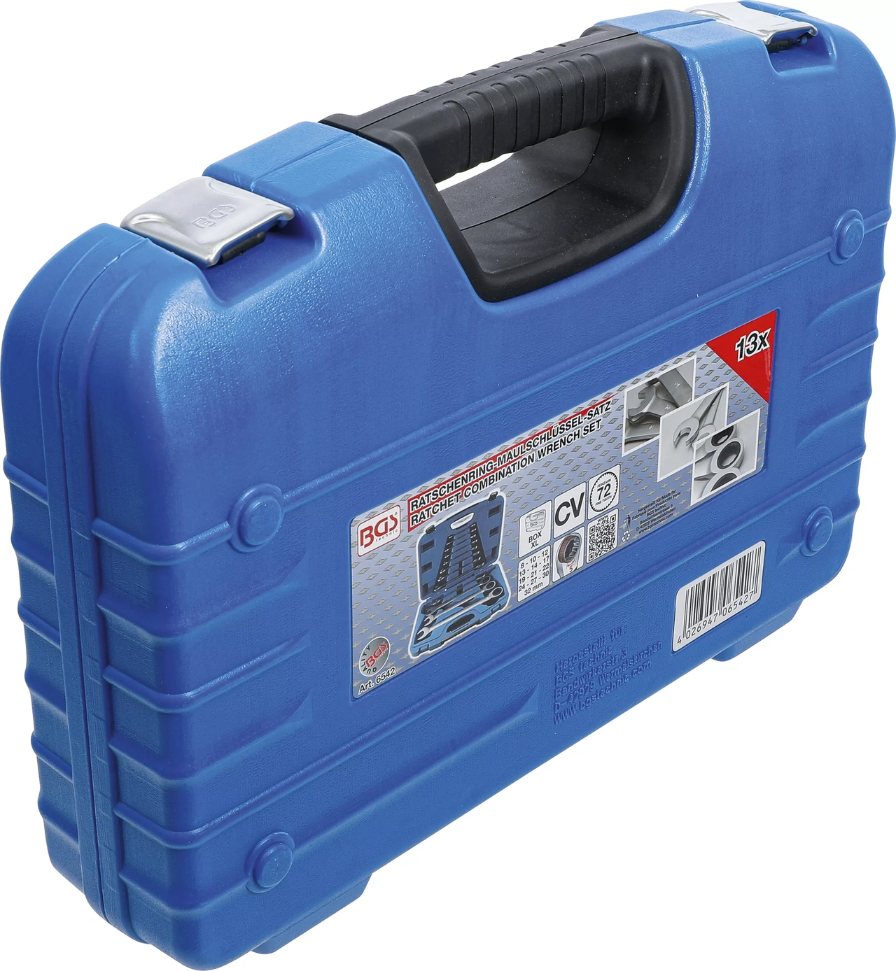 Spärring-U-nyckel-sats | 8 - 32 mm | 13 delar