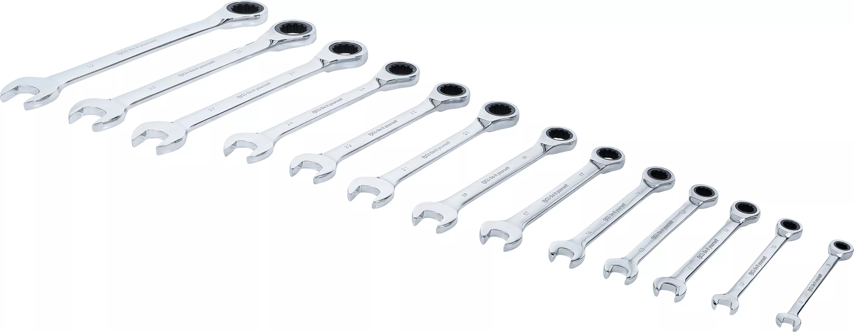 Spärring-U-nyckel-sats | 8 - 32 mm | 13 delar