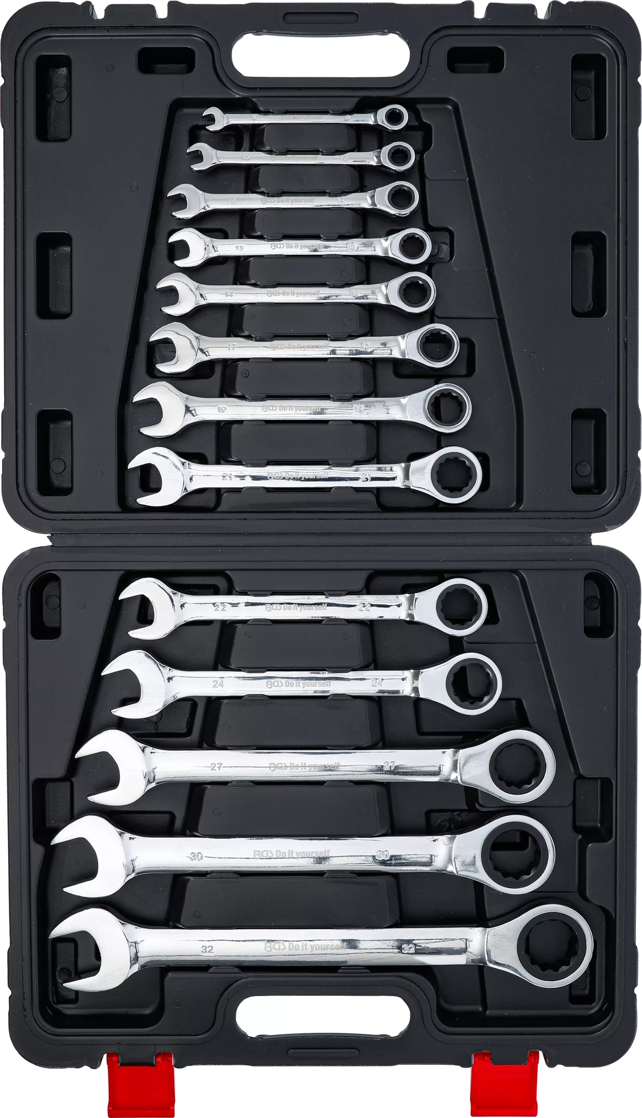 Spärring-U-nyckel-sats | 8 - 32 mm | 13 delar