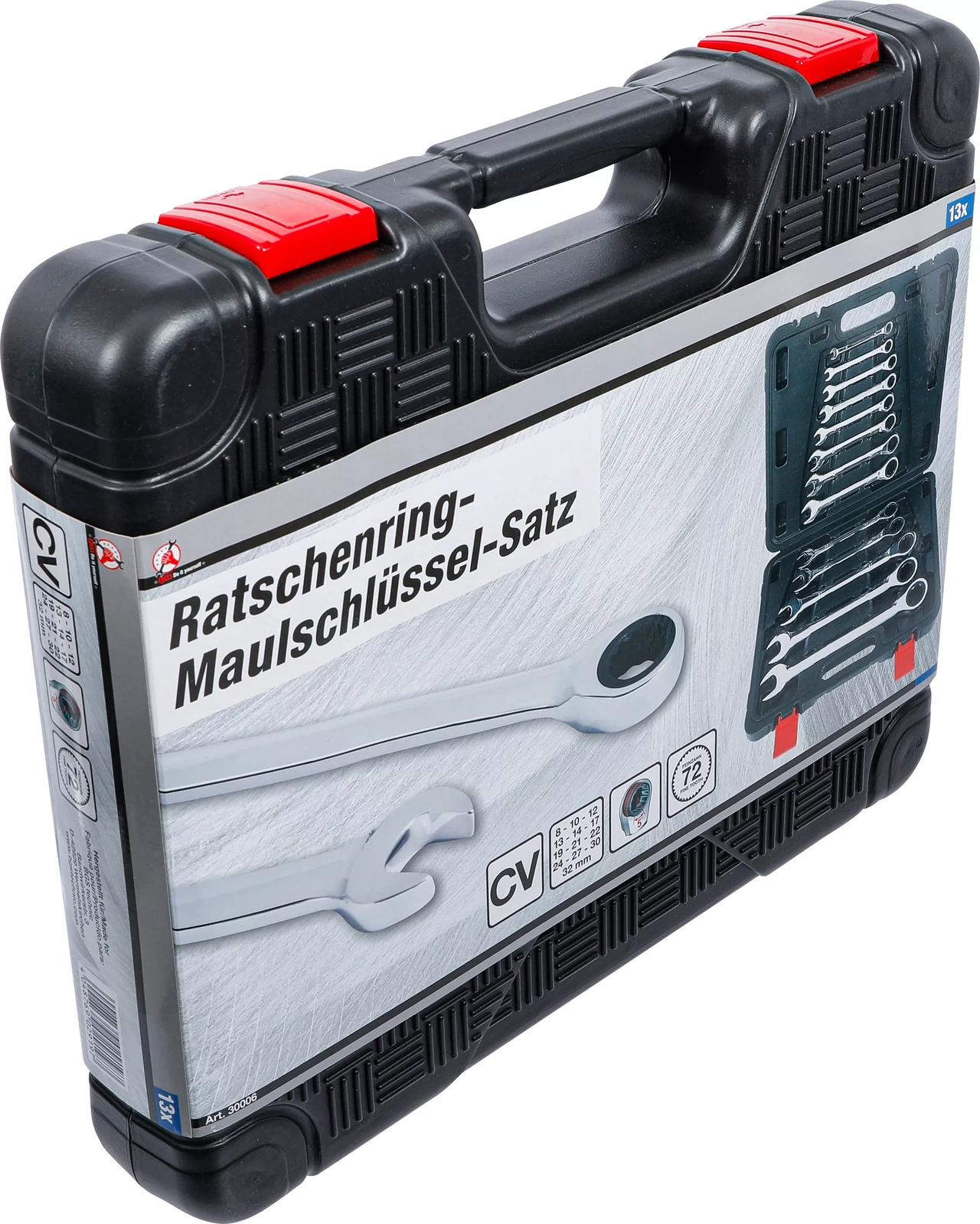 Spärring-U-nyckel-sats | 8 - 32 mm | 13 delar