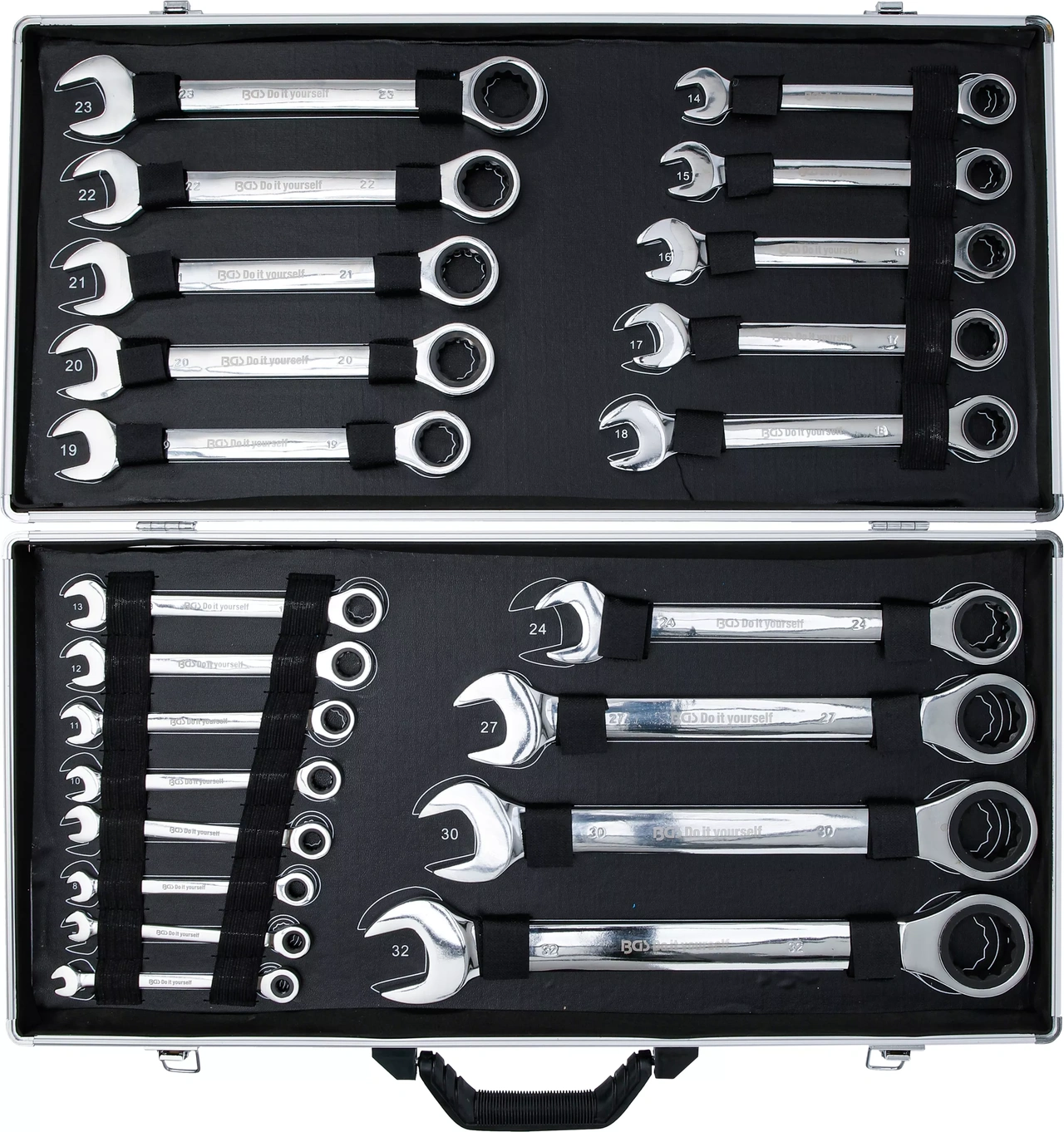 Spärring-U-nyckel-sats | 6 - 32 mm | 22 delar