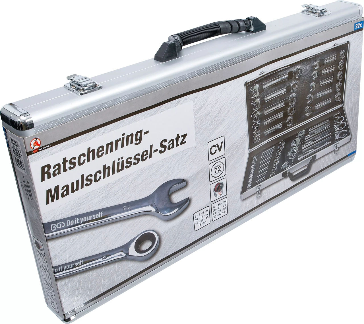 Spärring-U-nyckel-sats | 6 - 32 mm | 22 delar