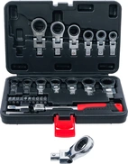 Insticks-spärringnyckelsats och bit-sats | 6 - 20 mm | 27 delar