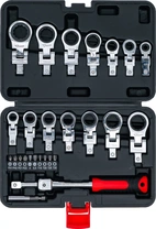 Insticks-spärringnyckelsats och bit-sats | 6 - 20 mm | 27 delar