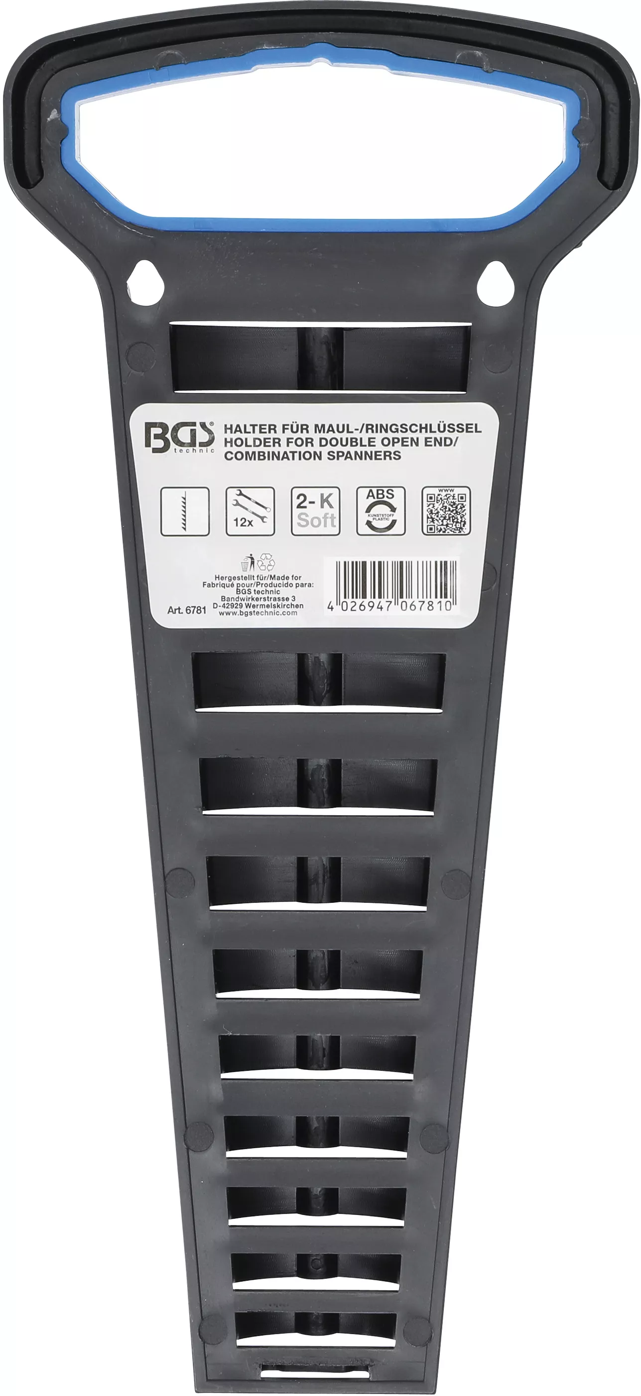 Hållare för U-/ringnyckel | 12 hållare