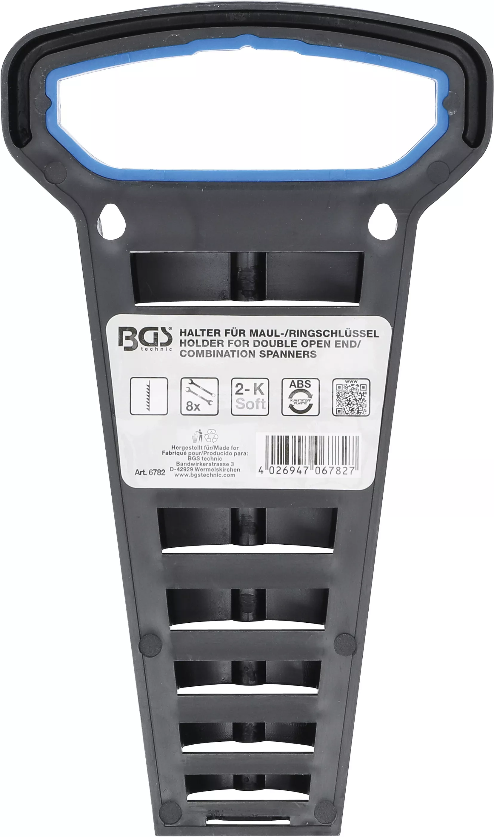 Hållare för U-/ringnyckel | 8 hållare