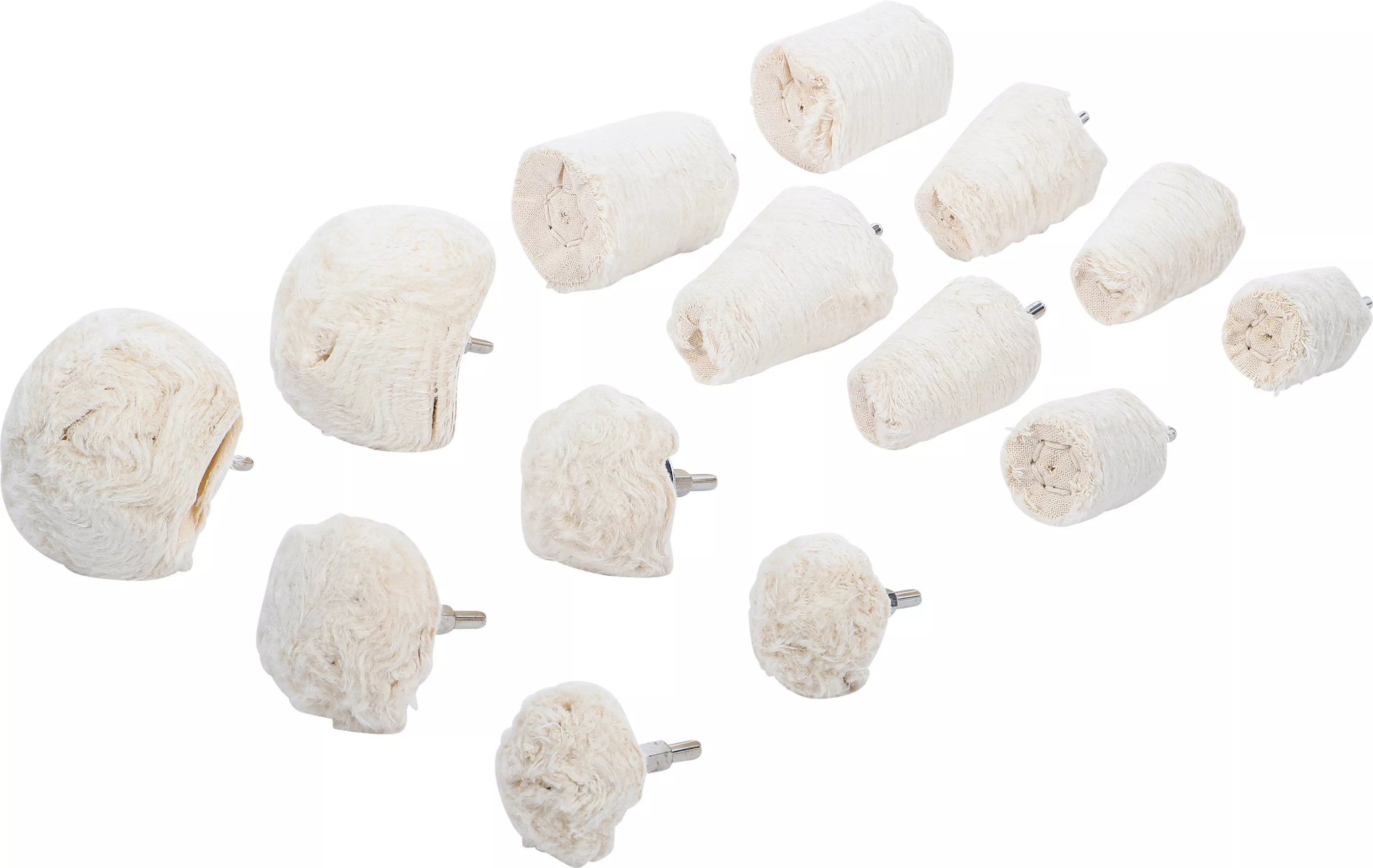 Polertrissats 6,3mm (1/4") 14-delar