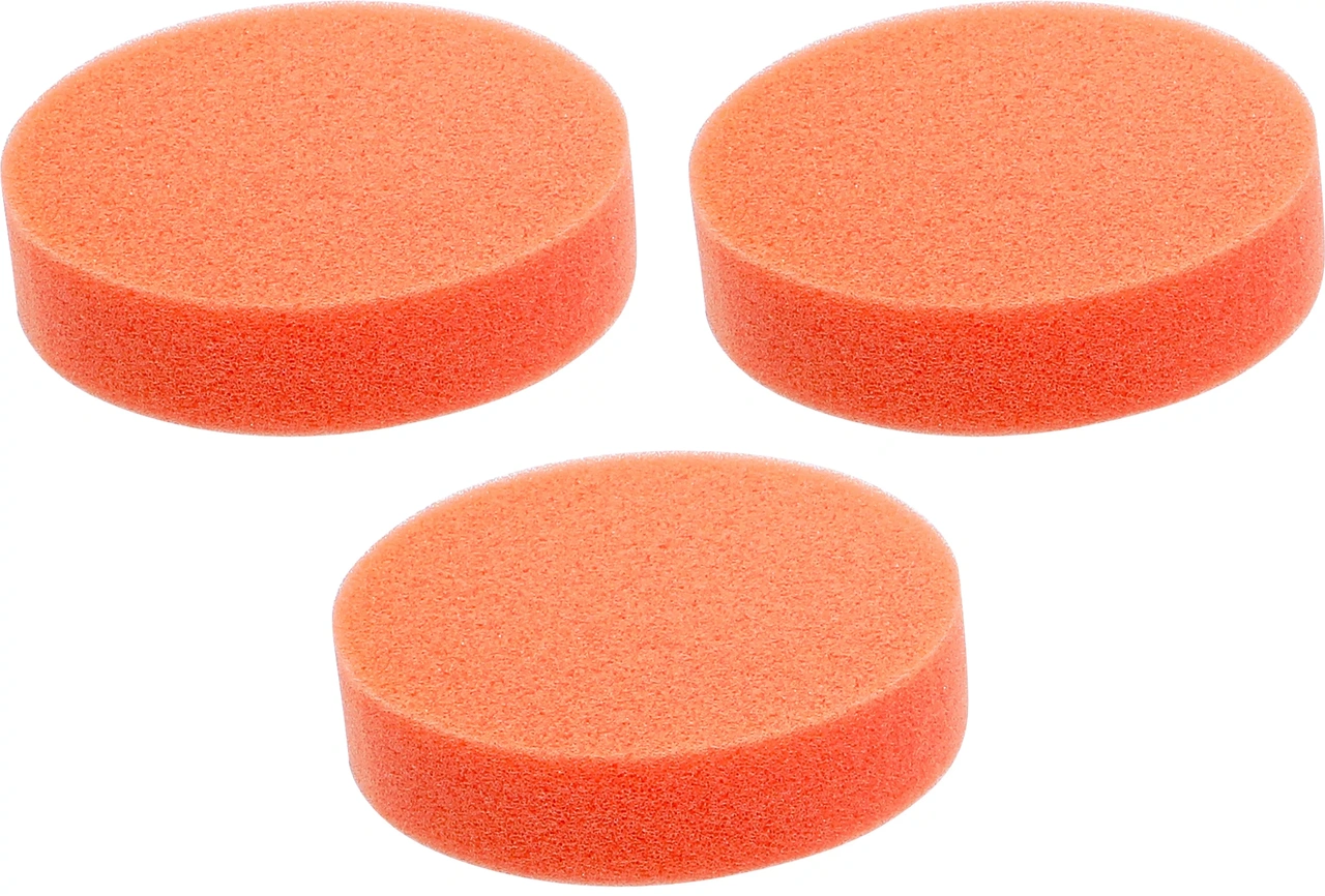 Polersvamp 100mm med kardborr till BGS 74367, 3-pack