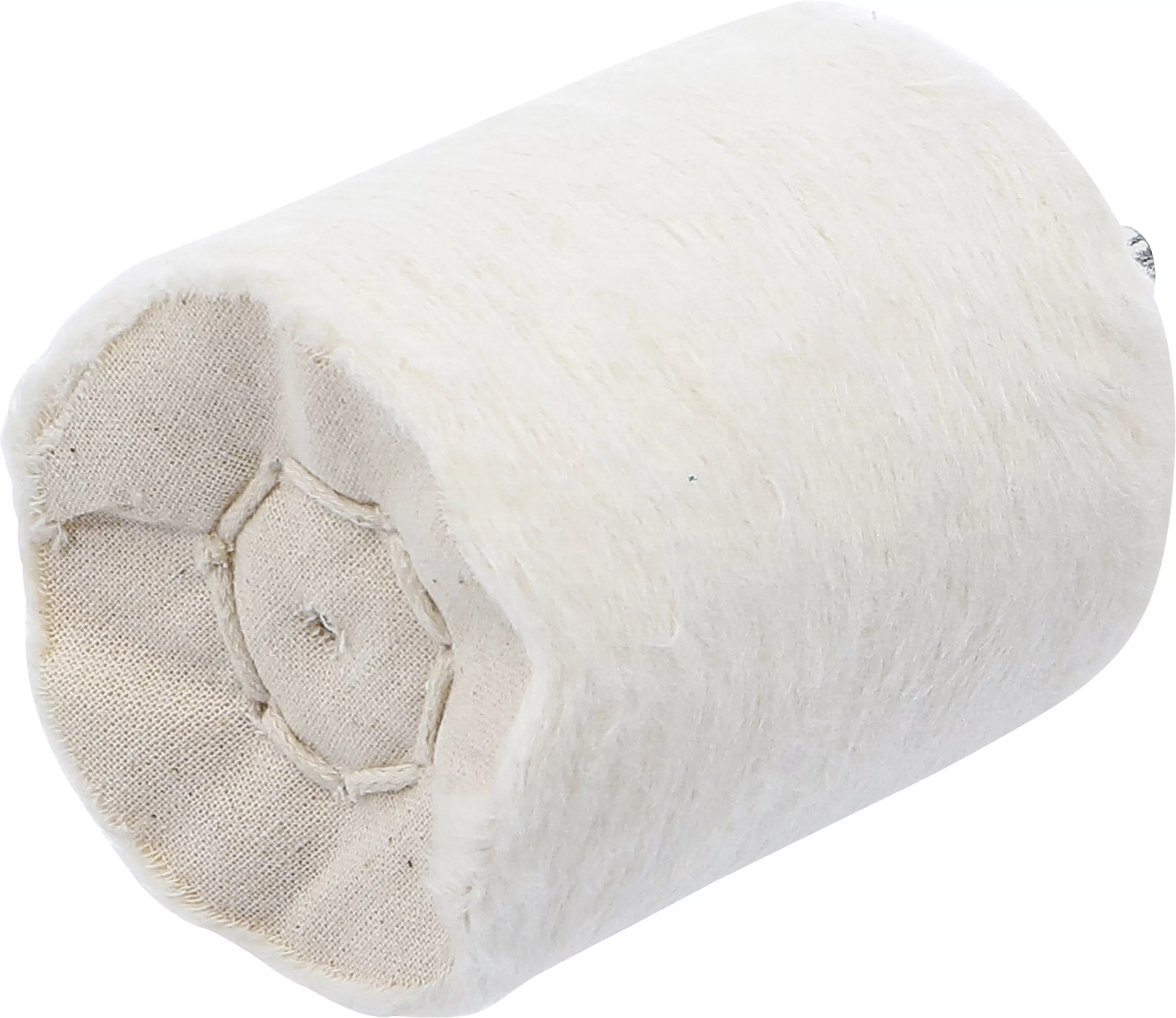 Polerhuvud, cylinderform axeltapp sexkant 6,3 mm (1/4")