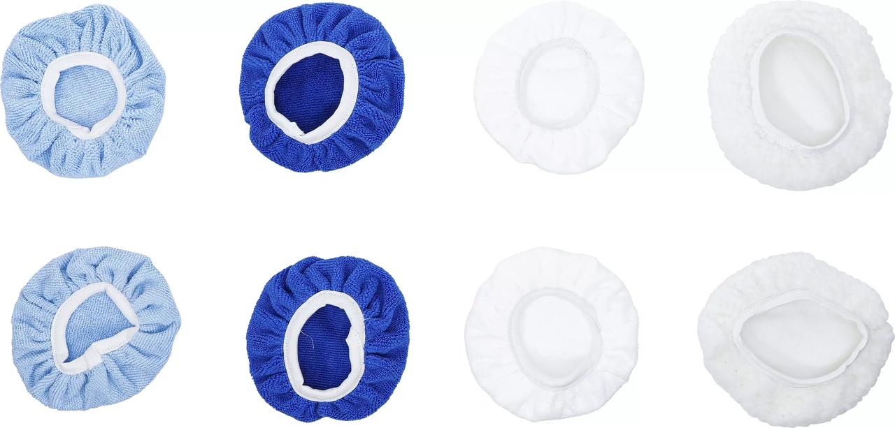 Polerhättsats 125mm 8-delar