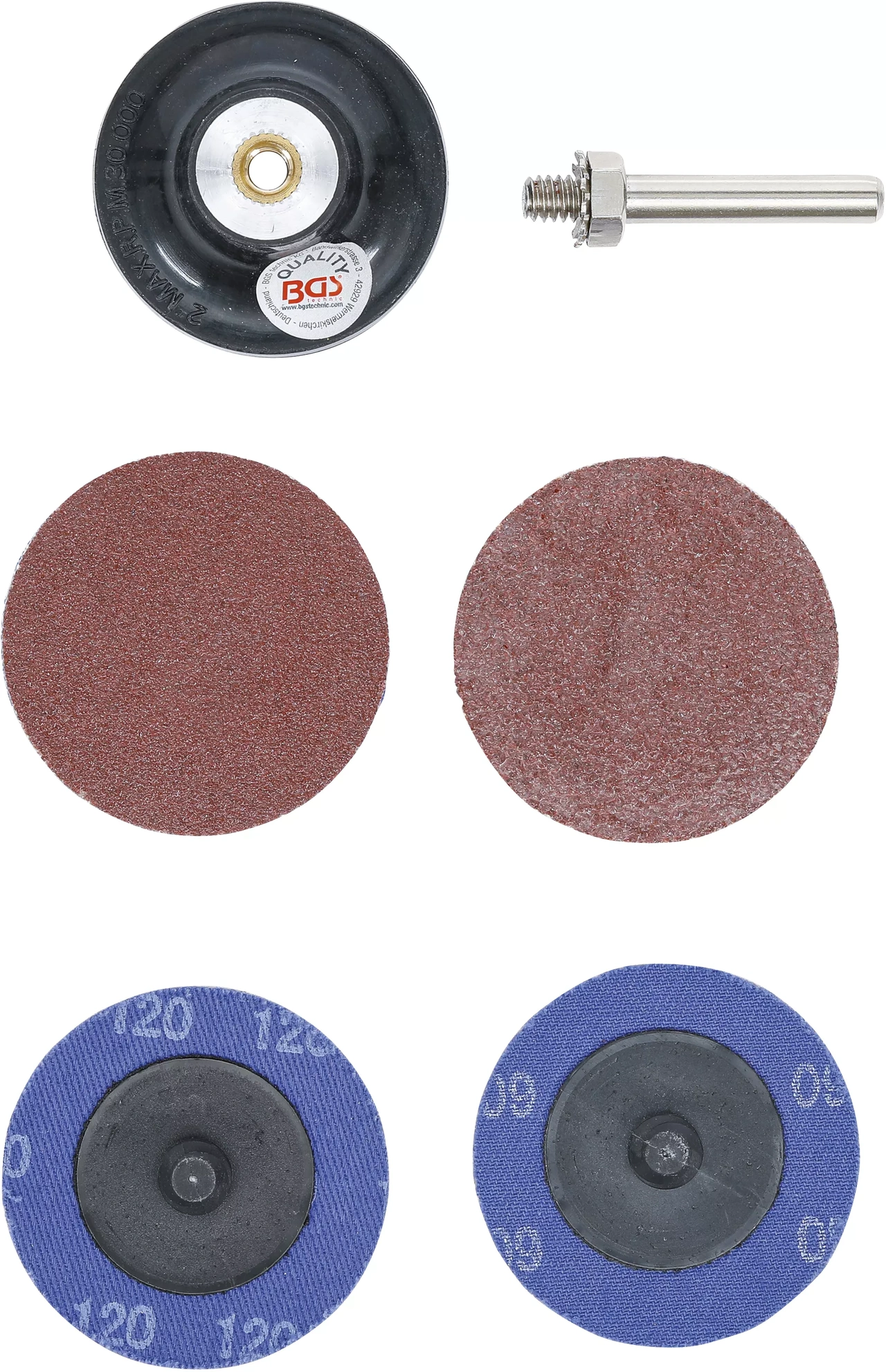 Sliprondellsats med hållare Ø50mm 5-delar