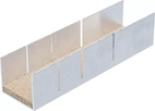 Geringslåda Alu. 245x65x55mm