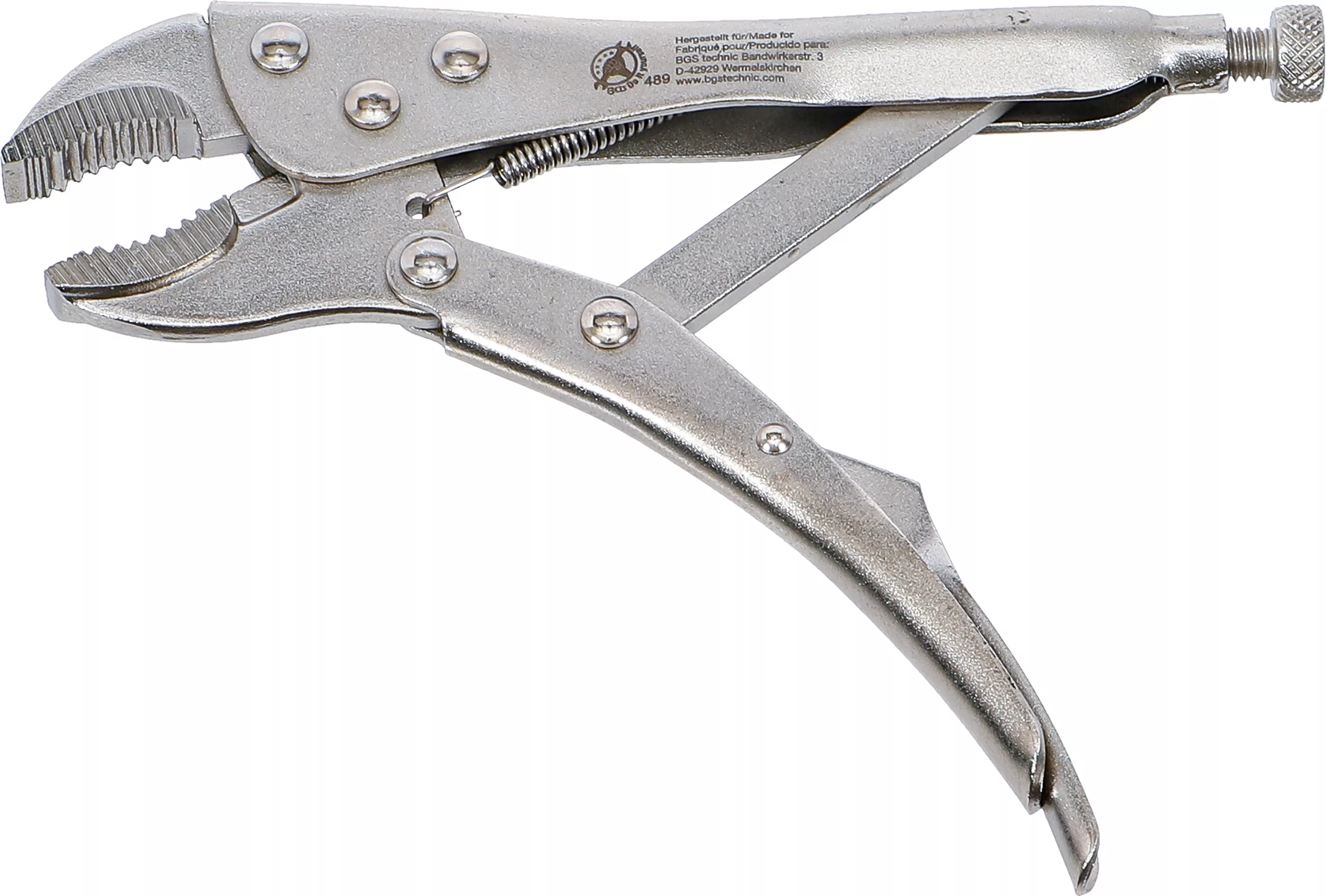 Svetstång 175mm med smidda käftar