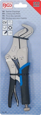 Griptång Kloform 210mm 6-32mm