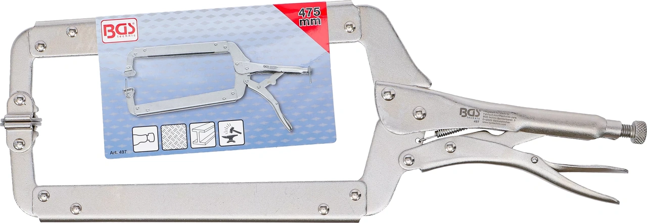 Punktsvets-Griptång | 475 mm