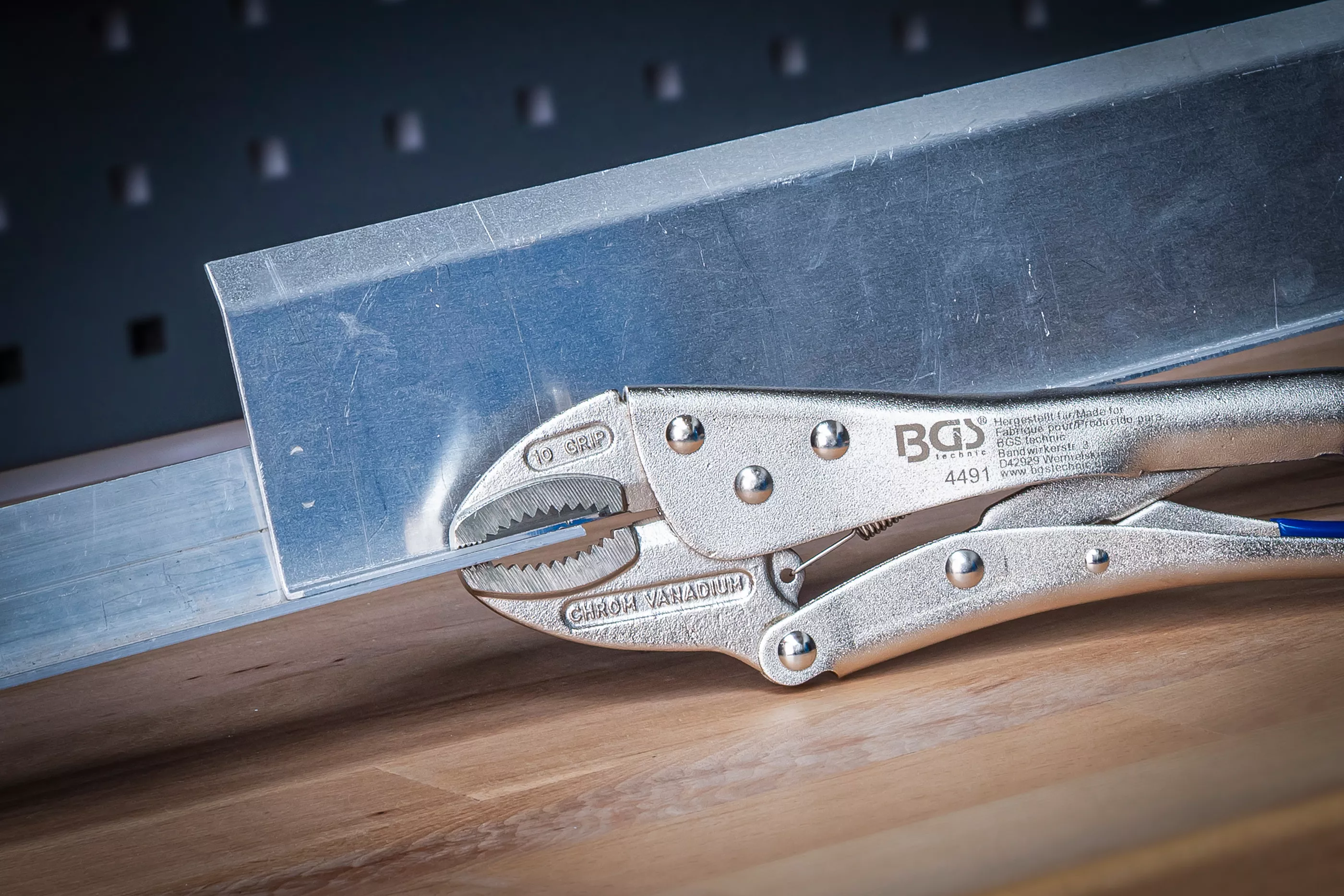 Griptång | med Vinylöverdragen-Öppningsspak | 250 mm