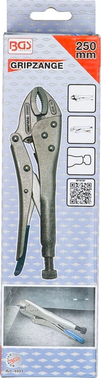 Griptång | med Vinylöverdragen-Öppningsspak | 250 mm