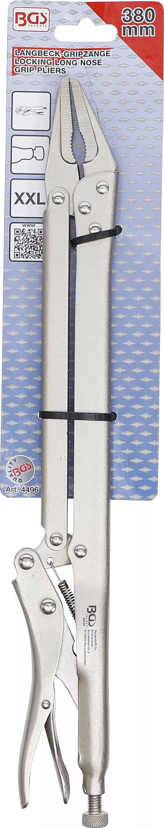 Långkäftad-Griptång | 380 mm