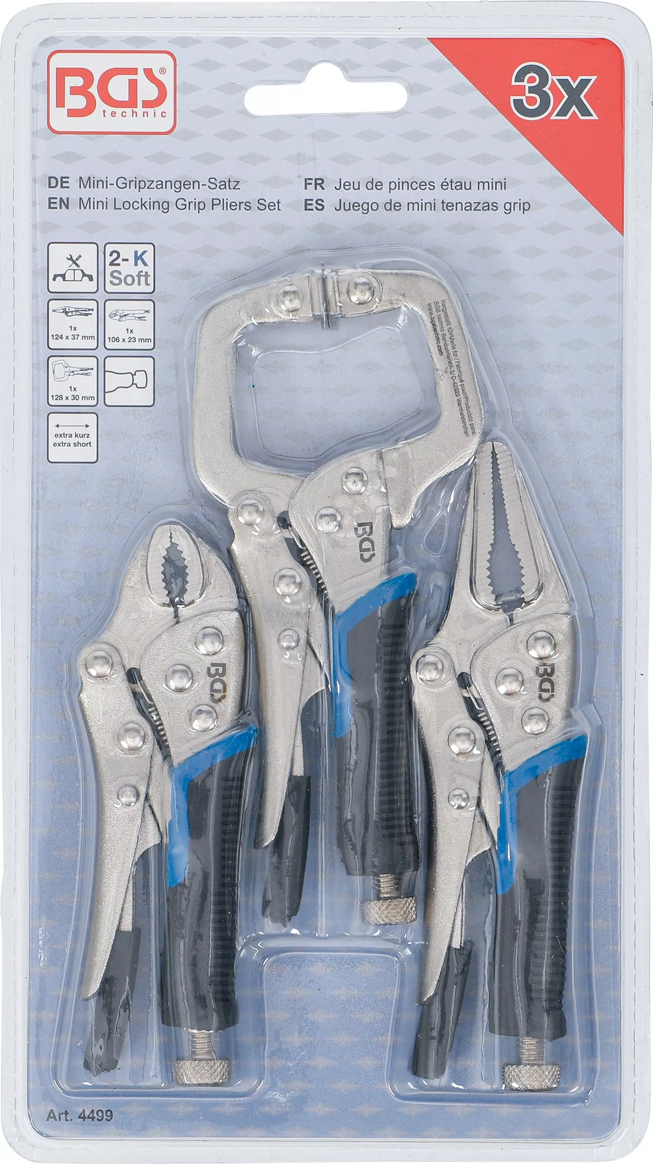 Mini-Griptång-sats | 3 delar