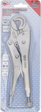 Special-Griptång | Rund form | 175 mm | 6 - 21 mm