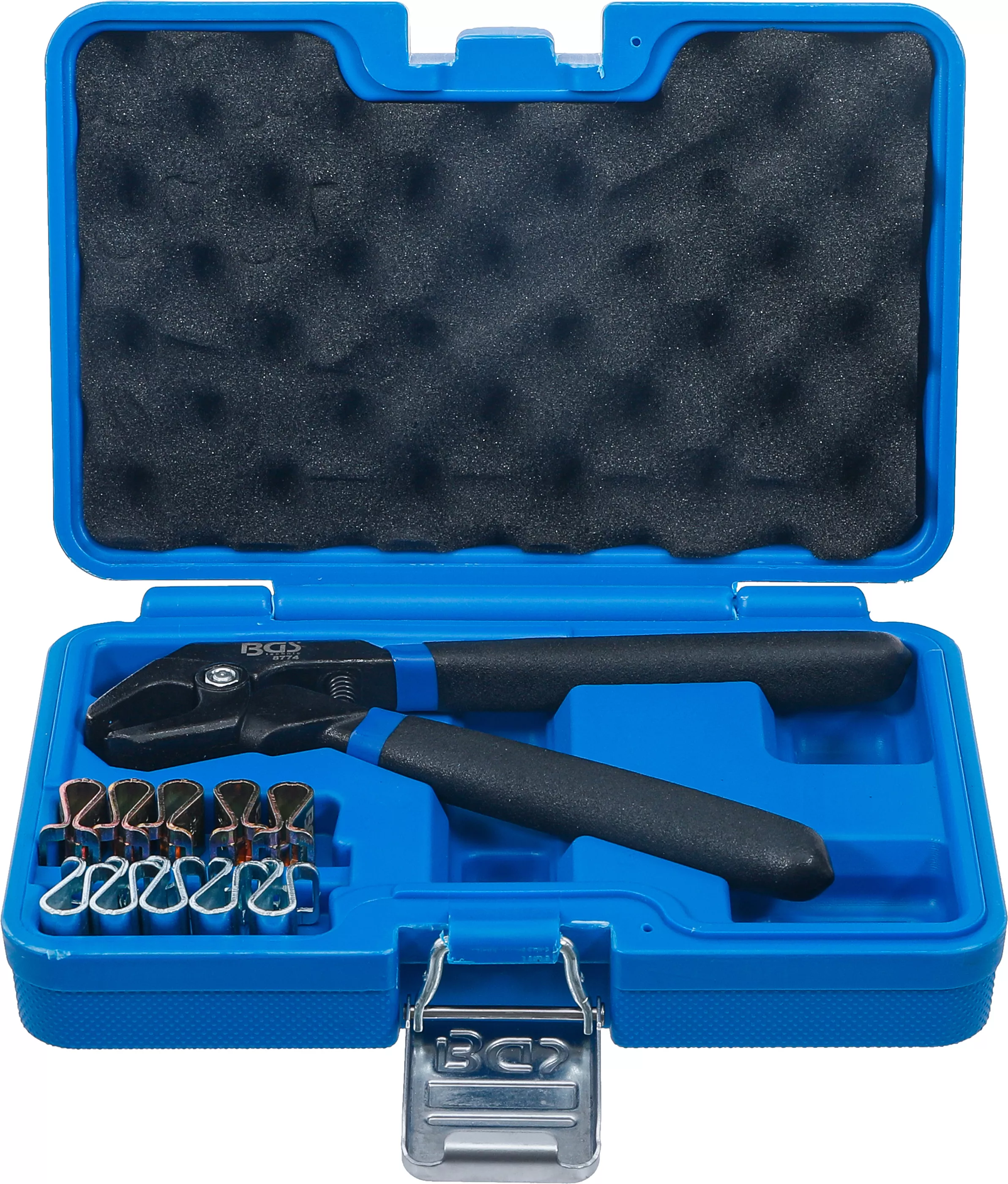 Låsklammersats med klammertång | 11 delar