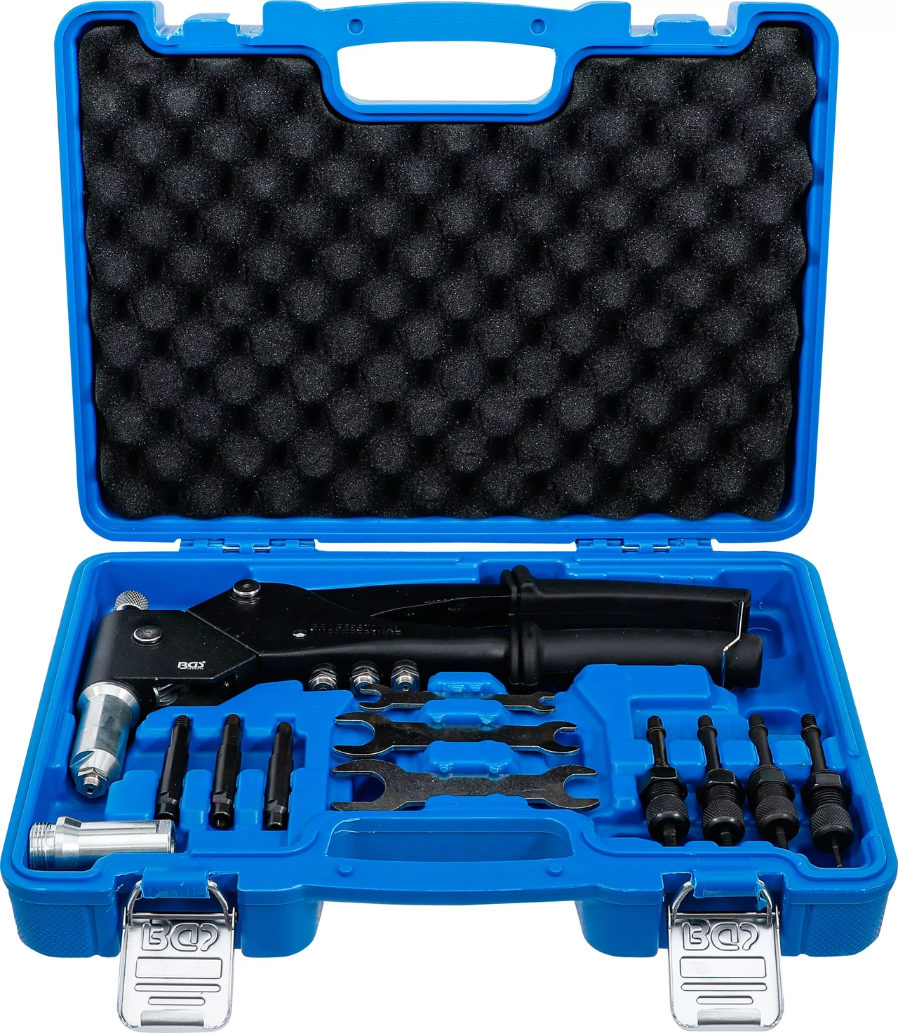 Nittång-sats | för standardnitar, nitmuttrar och nitbultar