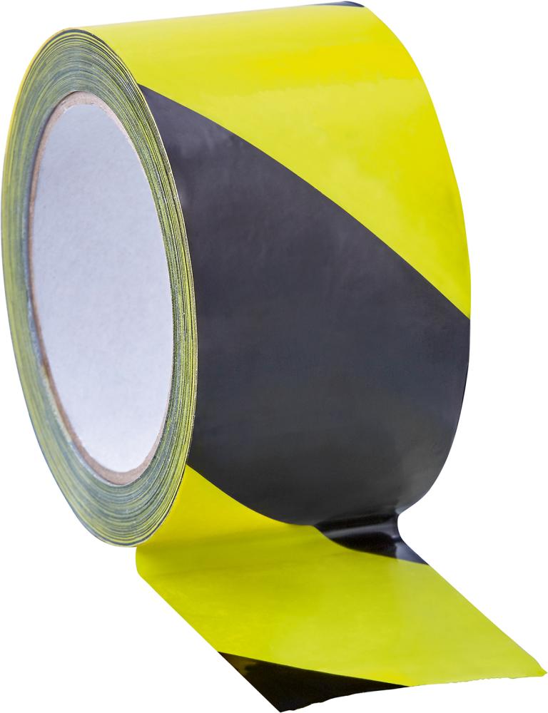 Varningstejp PVC 66m